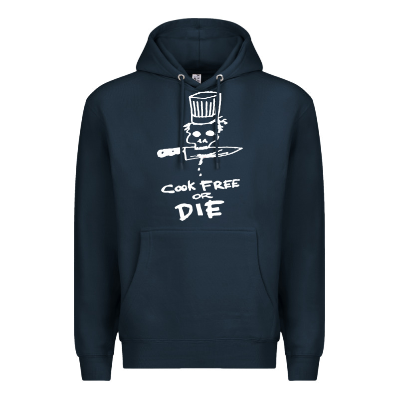 Bourdain Cook Free Or Die Premium Hoodie by artisFamous | Teevron