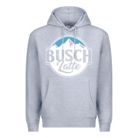 Heather Grey busch latte Premium Hoodie - artisFamous