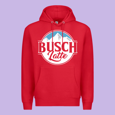 Busch Latte Premium Hoodie Designed By Artisfamous