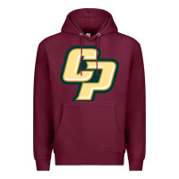 Burgundy Cal Poly CP Premium Hoodie - artisFamous