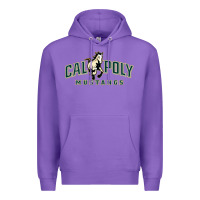 Purple cal poly mustangs Premium Hoodie - artisFamous