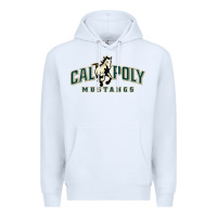 White cal poly mustangs Premium Hoodie - artisFamous