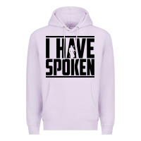 Lilac this is the way spoken Premium Hoodie - artisFamous