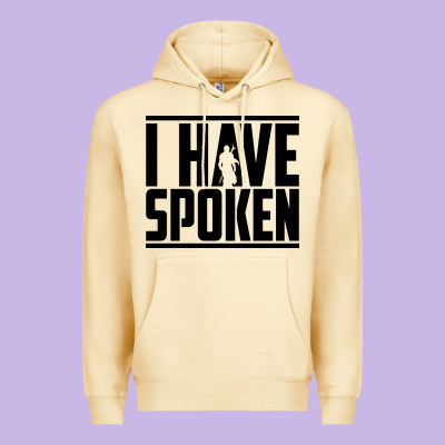 This Is The Way Spoken Premium Hoodie Designed By Artisfamous
