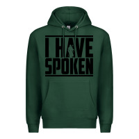 Sports Green this is the way spoken Premium Hoodie - artisFamous