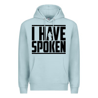Blue Mist this is the way spoken Premium Hoodie - artisFamous