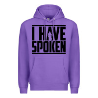Purple this is the way spoken Premium Hoodie - artisFamous