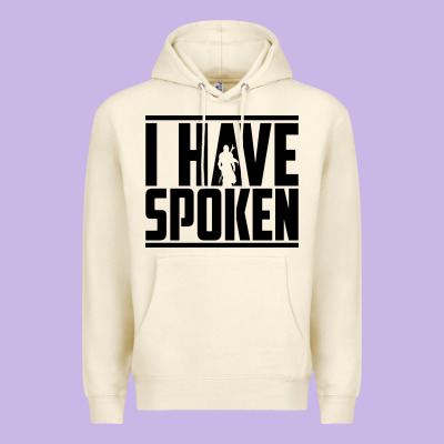 This Is The Way Spoken Premium Hoodie Designed By Artisfamous