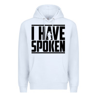 White this is the way spoken Premium Hoodie - artisFamous