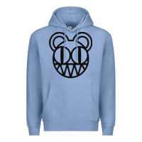 Colony Blue radioheat  png Premium Hoodie - artisFamous