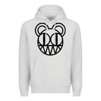 Dove Grey radioheat  png Premium Hoodie - artisFamous
