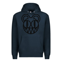 Navy radioheat  png Premium Hoodie - artisFamous