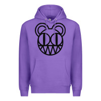 Purple radioheat  png Premium Hoodie - artisFamous