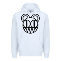 White radioheat  png Premium Hoodie - artisFamous