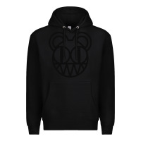 Black radioheat  png Premium Hoodie - artisFamous