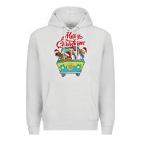Dove Grey Scooby Doo merry christmas Premium Hoodie - artisFamous