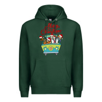 Sports Green Scooby Doo merry christmas Premium Hoodie - artisFamous