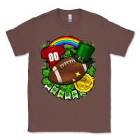Chestnut St. Patrick's Day American Football Classic Tee - FaDigitalArtStudio