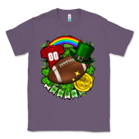 Lavender St. Patrick's Day American Football Classic Tee - FaDigitalArtStudio