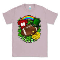 Lilac St. Patrick's Day American Football Classic Tee - FaDigitalArtStudio