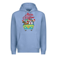 Colony Blue Scooby Doo merry christmas Premium Hoodie - artisFamous