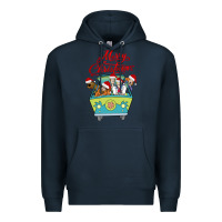 Navy Scooby Doo merry christmas Premium Hoodie - artisFamous