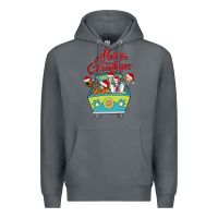Rock Scooby Doo merry christmas Premium Hoodie - artisFamous