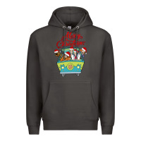 Smoke Scooby Doo merry christmas Premium Hoodie - artisFamous