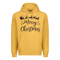 Mustard merry christmas Premium Hoodie - artisFamous