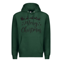Sports Green merry christmas Premium Hoodie - artisFamous