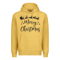 Antique Gold merry christmas Premium Hoodie - artisFamous