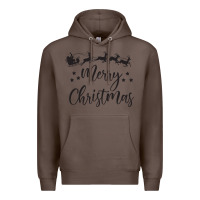 Coffee merry christmas Premium Hoodie - artisFamous