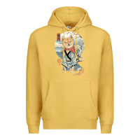 Antique Gold shiba inu dog japan Premium Hoodie - artisFamous