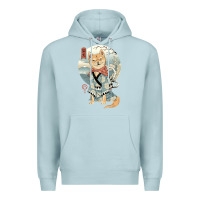 Blue Mist shiba inu dog japan Premium Hoodie - artisFamous