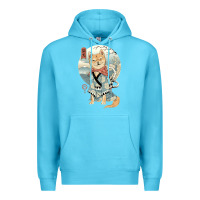 Ocean Blue shiba inu dog japan Premium Hoodie - artisFamous