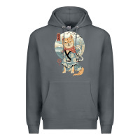 Rock shiba inu dog japan Premium Hoodie - artisFamous