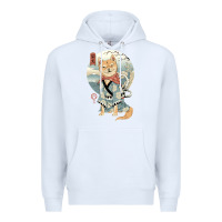 White shiba inu dog japan Premium Hoodie - artisFamous