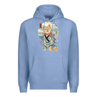 Colony Blue shiba inu dog japan Premium Hoodie - artisFamous