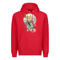Red shiba inu dog japan Premium Hoodie - artisFamous