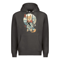 Smoke shiba inu dog japan Premium Hoodie - artisFamous