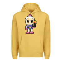 Antique Gold bomberman Premium Hoodie - artisFamous
