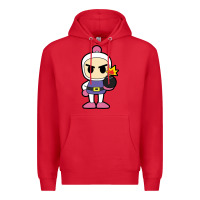 Red bomberman Premium Hoodie - artisFamous