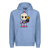 Colony Blue bomberman Premium Hoodie - artisFamous