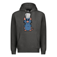 Charcoal Heather ratatouille remy Premium Hoodie - artisFamous