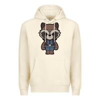 Sandshell rocket racoon chibi Premium Hoodie - artisFamous