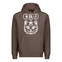 Coffee kill no more heroes cat Premium Hoodie - artisFamous