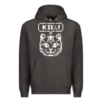 Smoke kill no more heroes cat Premium Hoodie - artisFamous