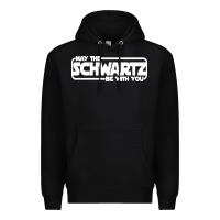 Black may the schwartz be with you Premium Hoodie - artisFamous