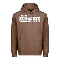 Chestnut may the schwartz be with you Premium Hoodie - artisFamous
