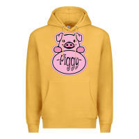 Mustard pig piggy costume Premium Hoodie - artisFamous